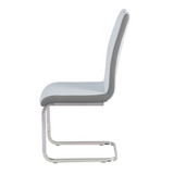 Rimini Light Grey PU Chair