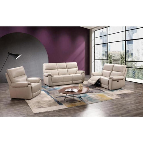 Rocco Recliner Power - Chalk - Main Image