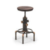 Rockport Pipework Barstool - Dark Brown - ROC001