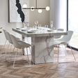 Rome Dining Table - White - ROM001