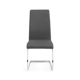 Roma Cantilever Dining Chair (Set of 2) - Grey - ROM102