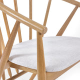 Rory Dining Chair - Light Brown - ROR001