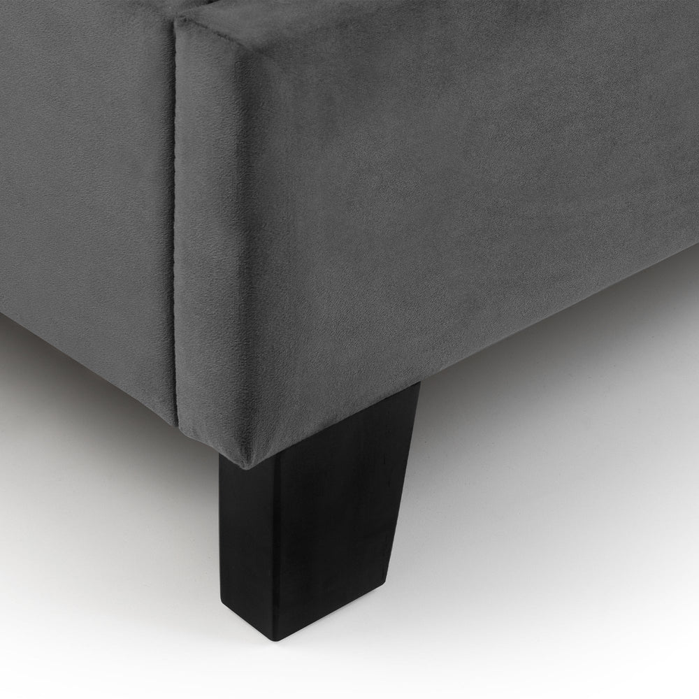 Rosa Bed In A Box - Grey / Single - ROS001