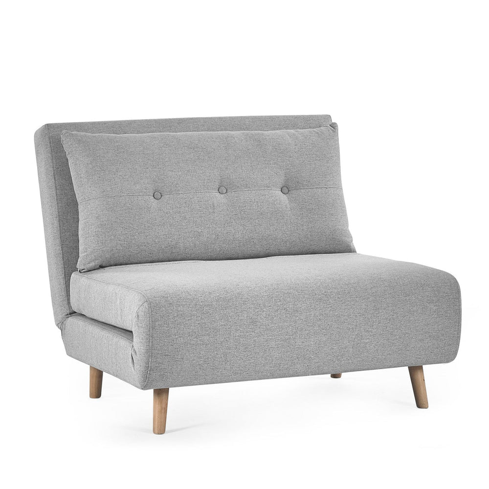 Rowan Single Sofabed - Light Grey - ROW001