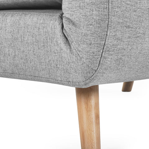 Rowan Single Sofabed - Light Grey - ROW001