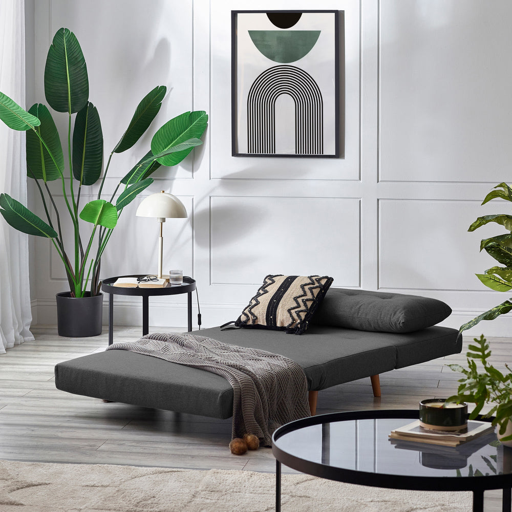 Rowan Single Sofabed - Light Grey - ROW001