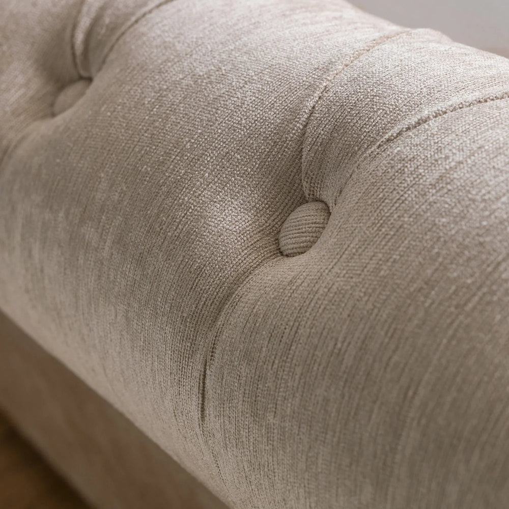 Ravello 2 Drawer Storage Bed - Beige / King - RAV004