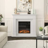 Renoir 54'' Fireplace Set Alpine White (Forest 650) -  - 105-514485