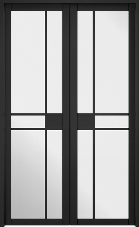 Room Divider Black Greenwich W4 - Standard - 2031 x 1246 (49") x 35mm