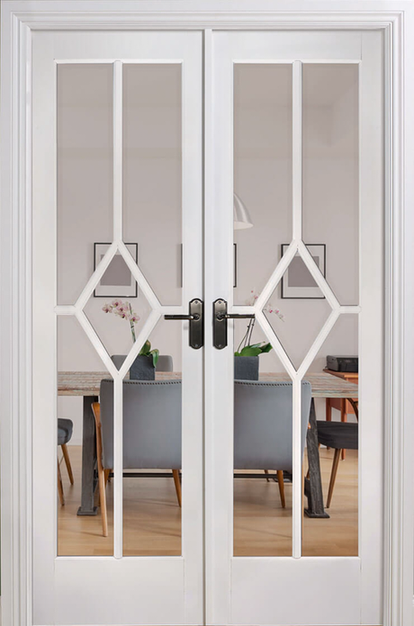 Room Divider Reims W4 - White - 2031 x 1246 (49") x 35mm