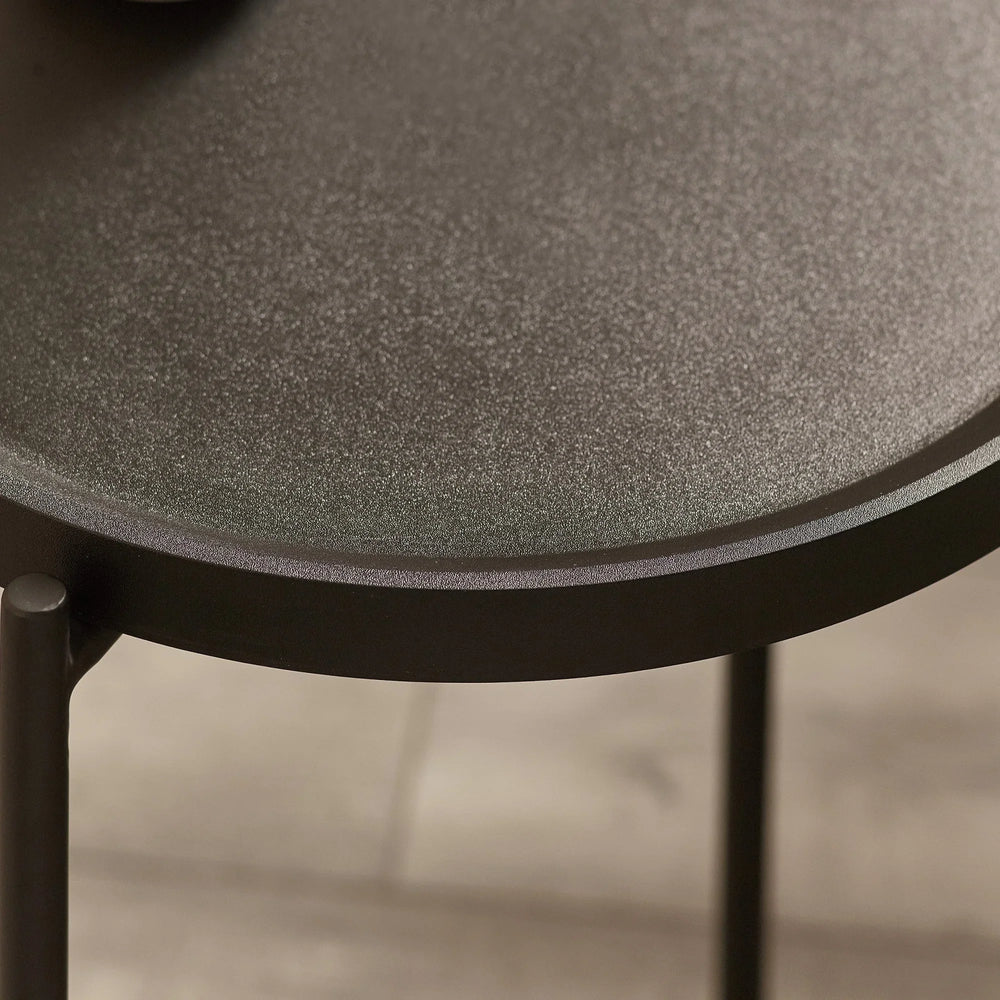 Sagrada Coffee & Lamp Table Set - Black - SAG001