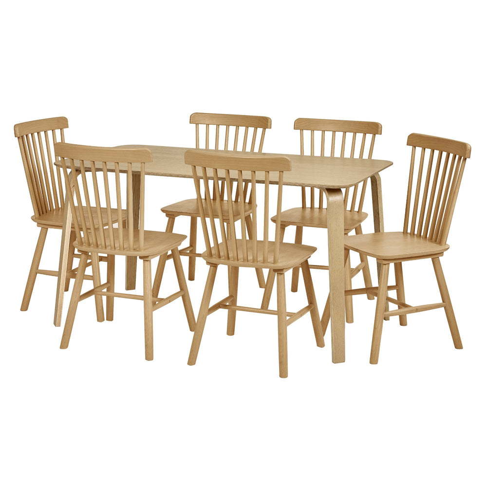 Sakura Dining Chair (Set of 2) - Light Brown - SAK101