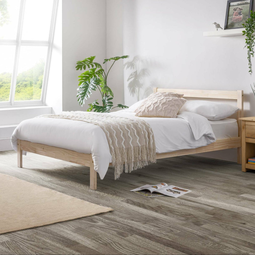 Sami Bed - Light Brown / Double - SAM002