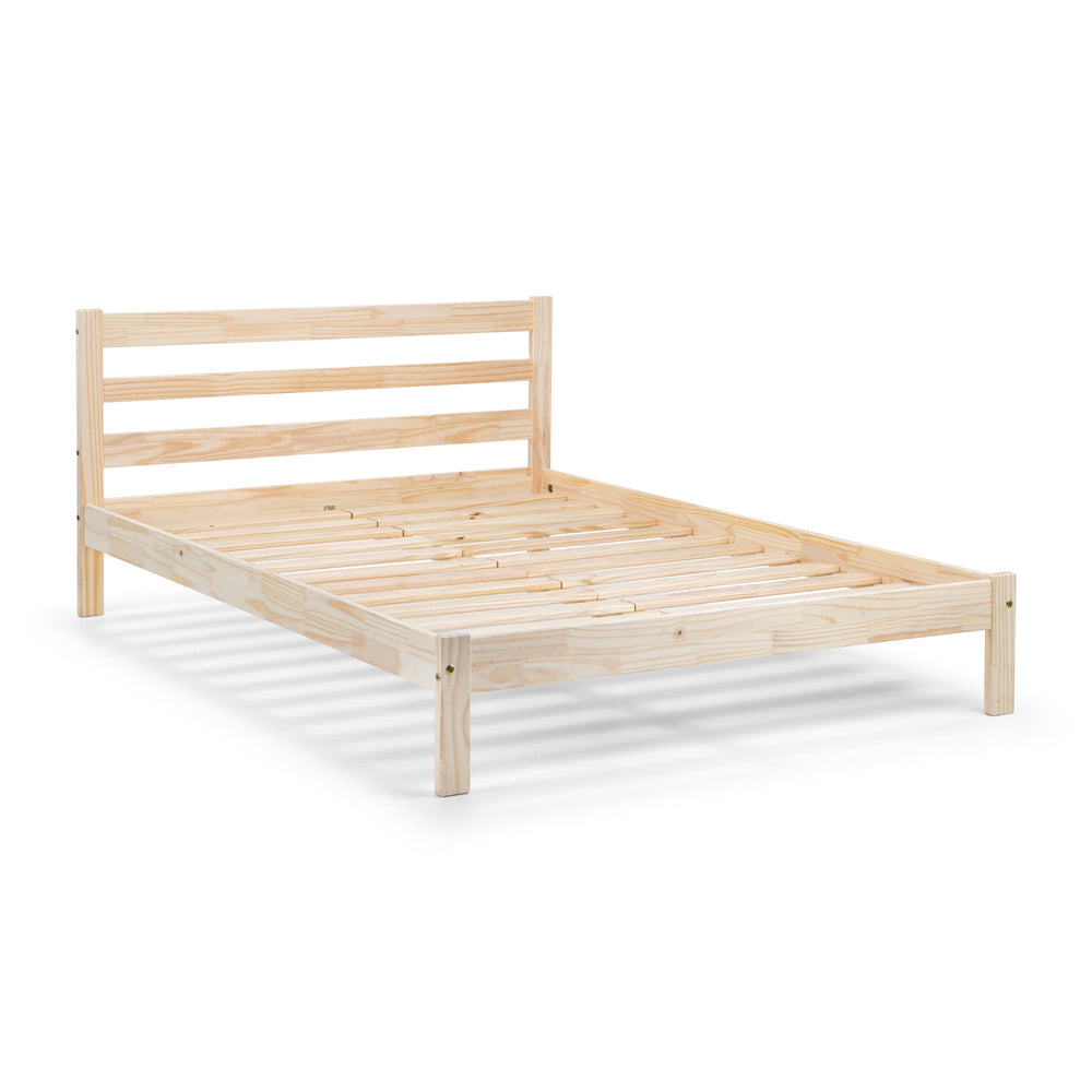 Sami Bed - Light Brown / Double - SAM002