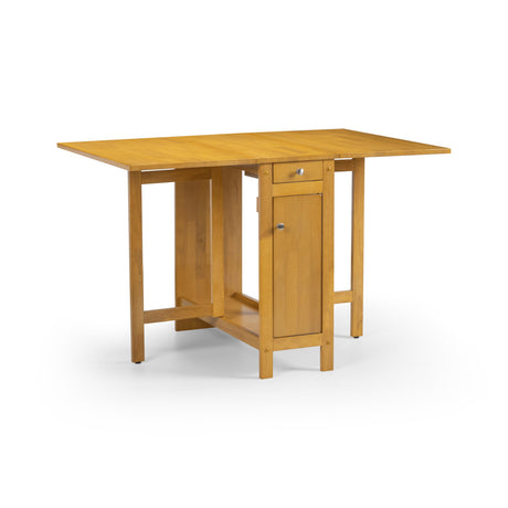 Savoy Dining Set - White and Light Brown - SAV102