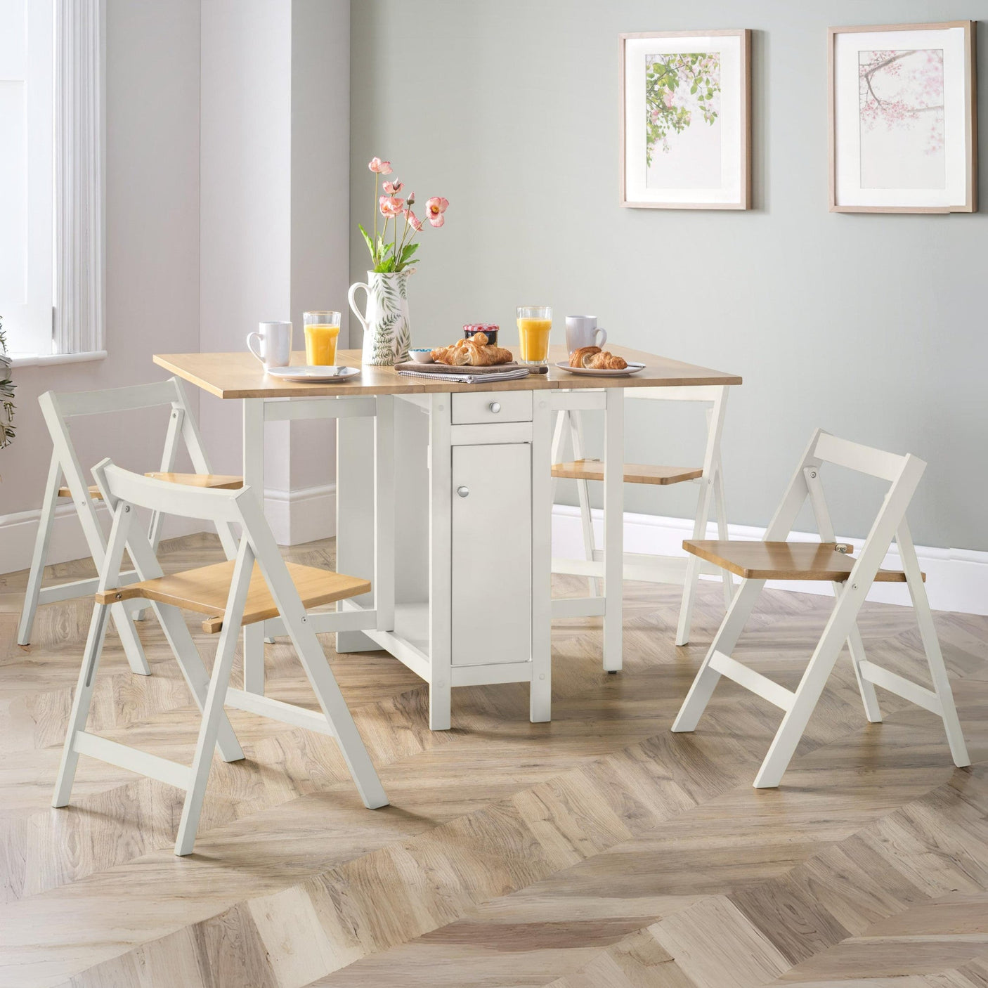 Savoy Dining Set - Light Brown - SAV101