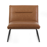 Saxon Lounge Chair - Brown - SAX001