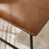 Saxon Lounge Chair - Brown - SAX001