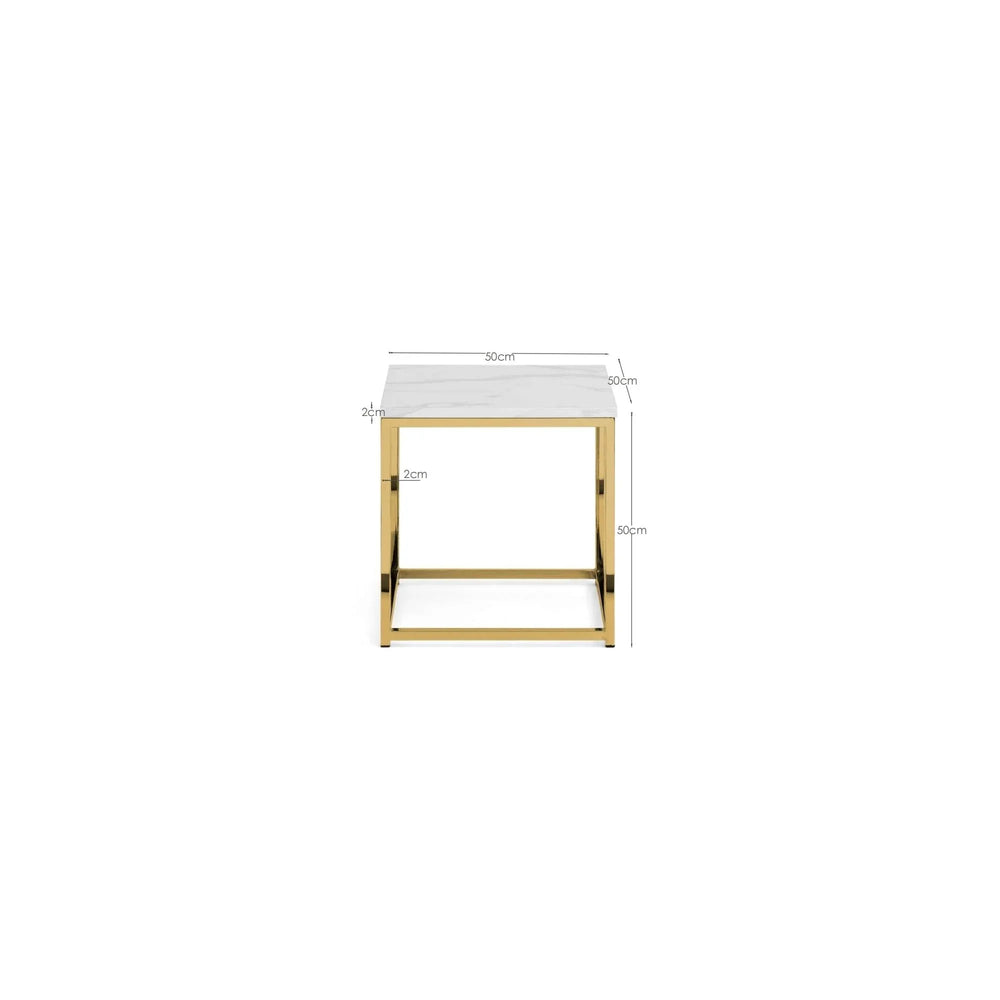 Scala Lamp Table - Gold - SCA502