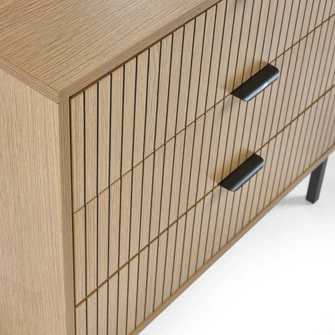 Sia 3 Drawer Chest - Light Brown - SIA001