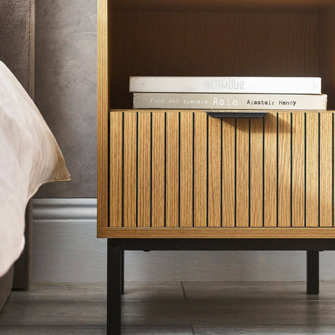 Sia Side Table - Light Brown - SIA006