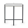 Siena Square Lamp Table - White - SIE002