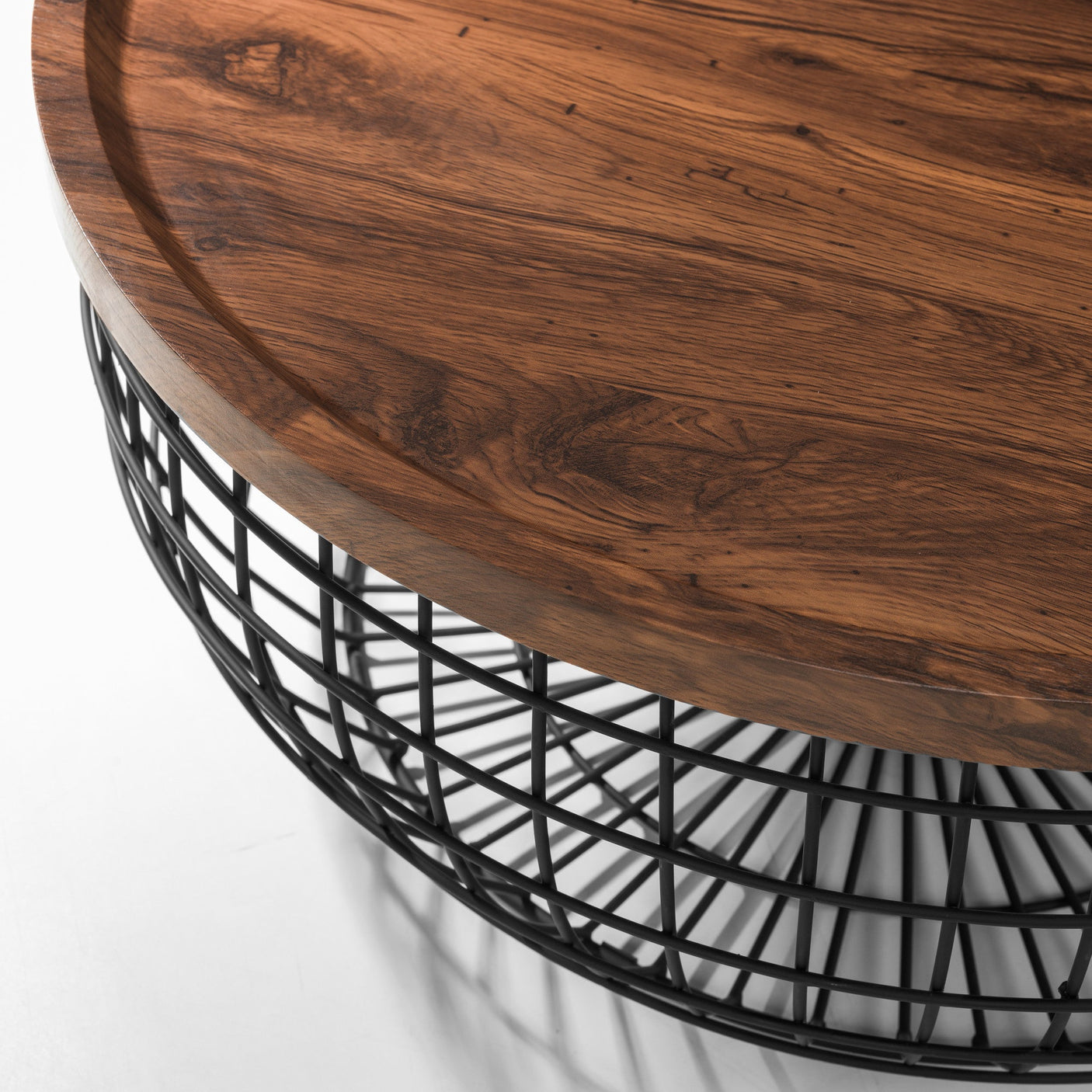 Smithson Storage Coffee Table - Dark Brown - SMI001