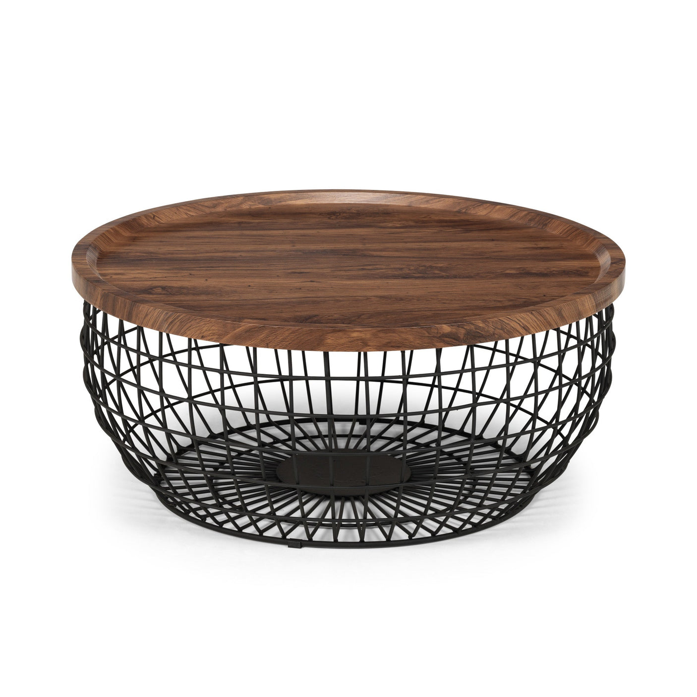 Smithson Storage Coffee Table - Dark Brown - SMI001