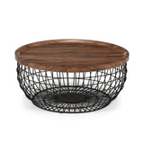 Smithson Storage Coffee Table - Dark Brown - SMI001