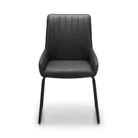 Soho Dining Chair (Set of 2) - Dark Grey - SOH102