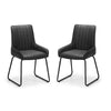 Soho Dining Chair (Set of 2) - Dark Grey - SOH102