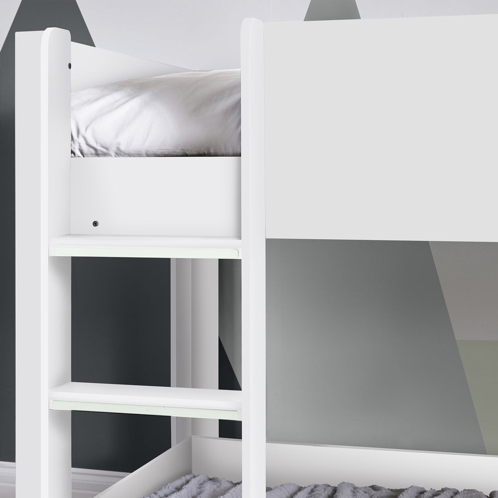 Solomon Bunk Bed - White - SOL101