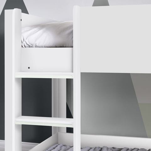 Solomon Bunk Bed - White - SOL101
