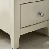 Somerset 3 Drawer Bedside - Oak - SOM002
