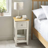 Somerset 1 Drawer Bedside - Oak - SOM001