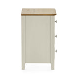 Somerset 3 Drawer Bedside - Oak - SOM002
