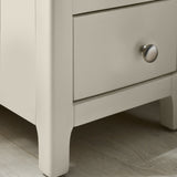 Somerset 3 Drawer Bedside - Oak - SOM002