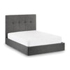 Sorrento Ottoman Lift-Up Storage Bed - Grey / King - SOR202