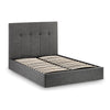 Sorrento Ottoman Lift-Up Storage Bed - Grey / Double - SOR201