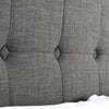 Sorrento Ottoman Lift-Up Storage Bed - Grey / Double - SOR201