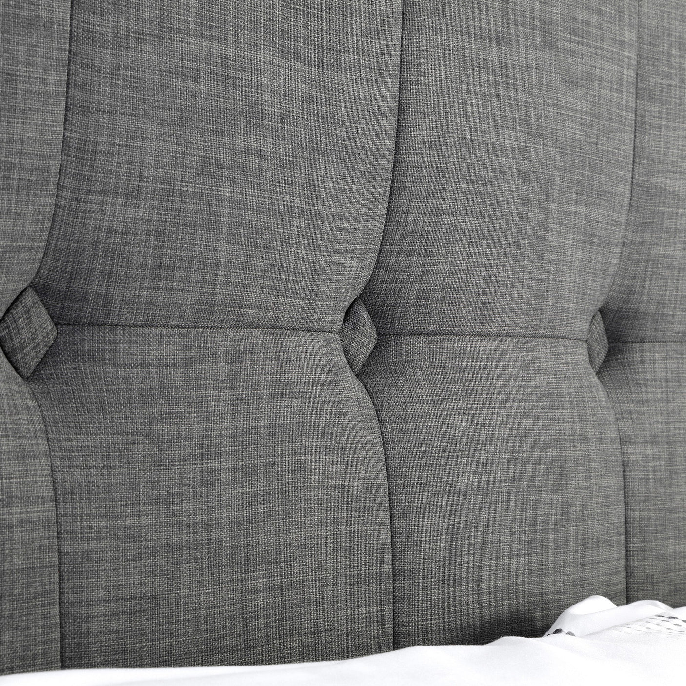 Sorrento Ottoman Lift-Up Storage Bed - Grey / Double - SOR201