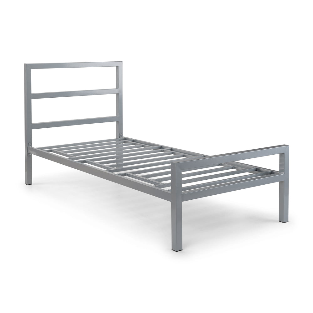 Soto Metal Bed - Silver / Double - SOT003