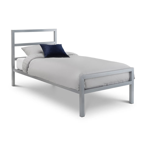 Soto Metal Bed - Silver / Small Double - SOT002