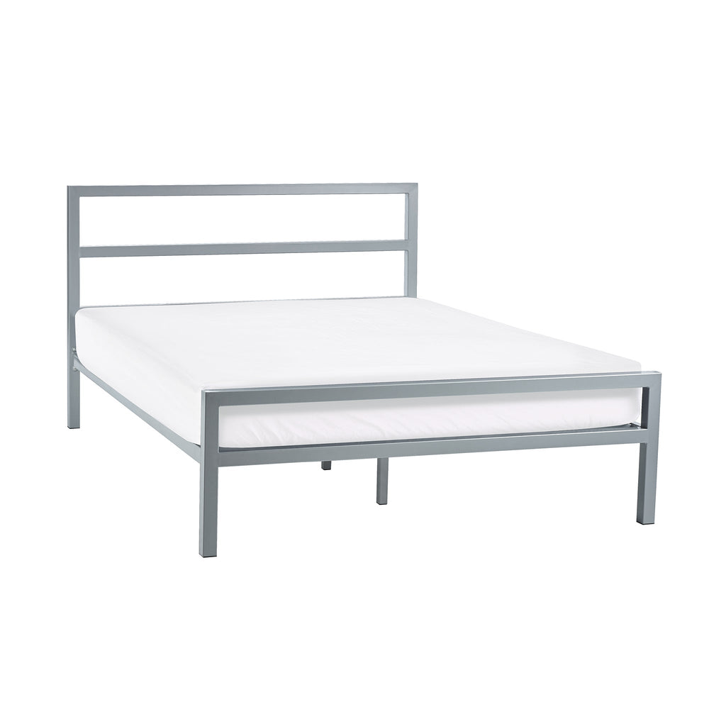 Soto Metal Bed - Silver / Single - SOT001