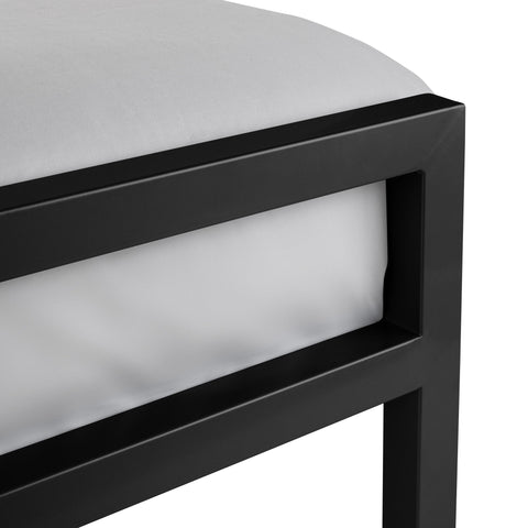 Soto Metal Bed - Silver / Single - SOT001
