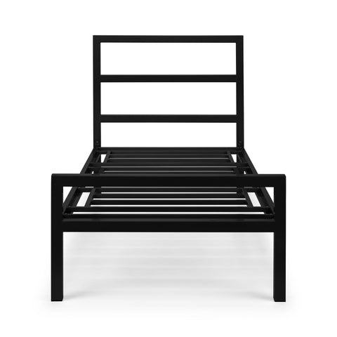 Soto Metal Bed - Silver / Single - SOT001