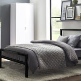 Soto Metal Bed - Silver / Single - SOT001