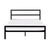 Soto Metal Bed Satin Black