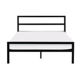 Soto Metal Bed Satin Black
