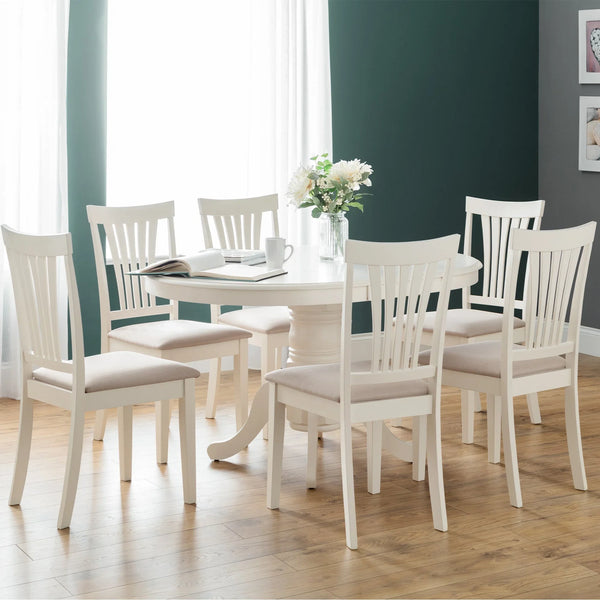 Stanmore Extending Dining Table - Ivory - STA001